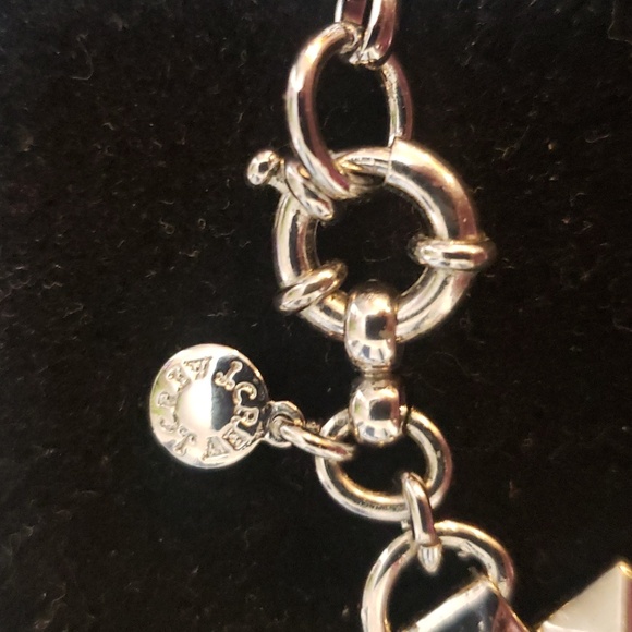 J. Crew Aurore Boreale Crystal Silver Necklace. - Picture 3 of 4